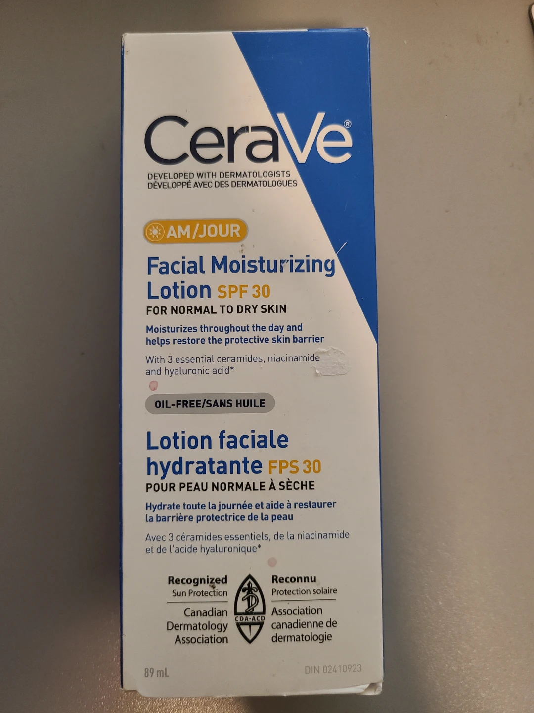 NEW CeraVe Facial Moisturizing Lotion SPF 30 - 89 mL