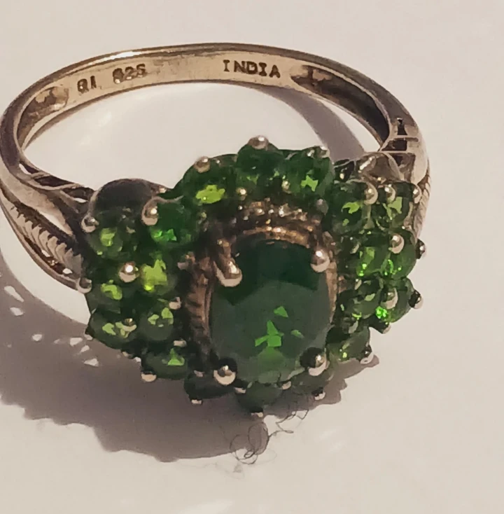 Beautiful Sterling Silver 925 Gemstones Ring.9 - photo 3