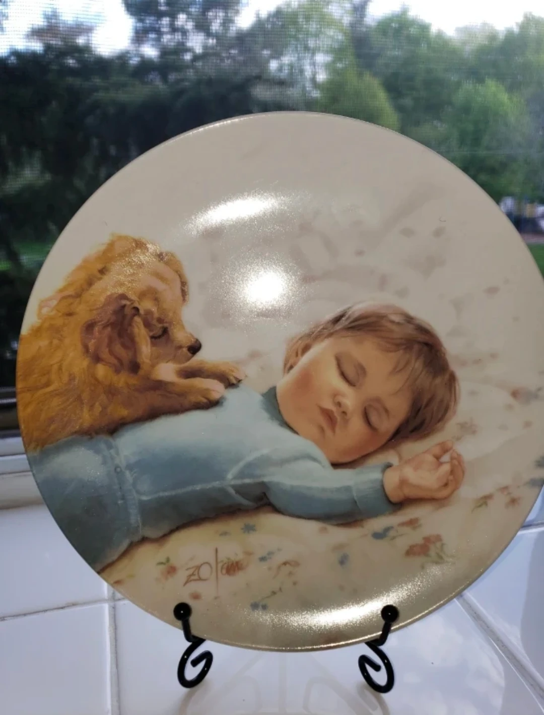 Collector Plate 1986- Donald Zolan - photo 2