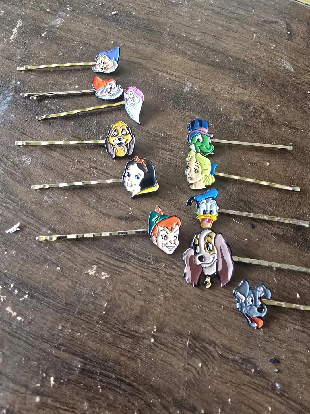 Disney Character Bobby Pins