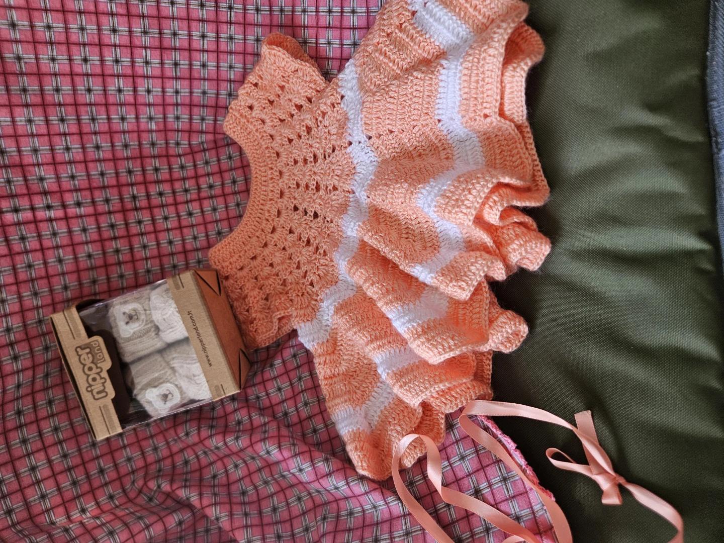 Crochet Sweater and Booties Set