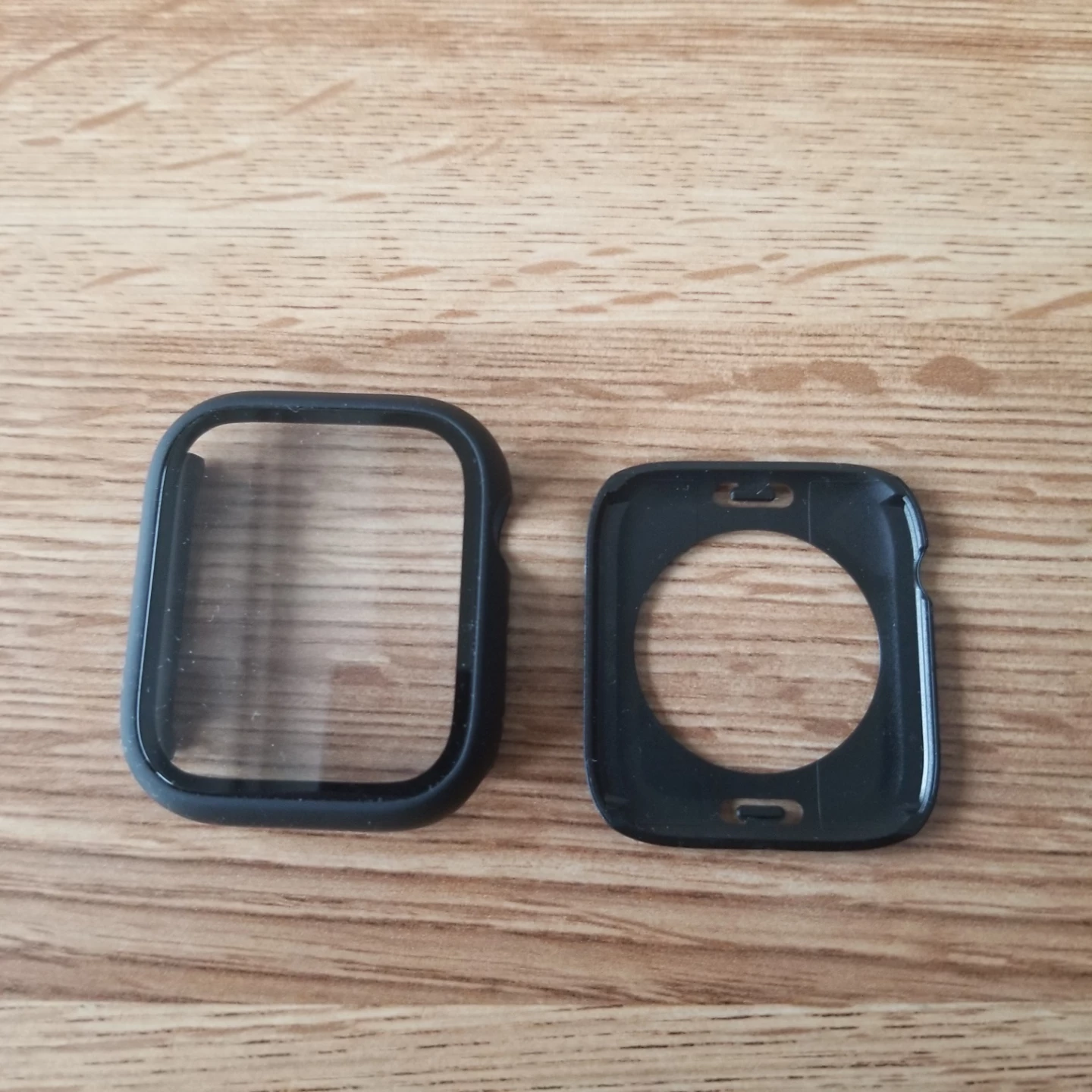 Black Apple Watch Protective Case and Screen Protector