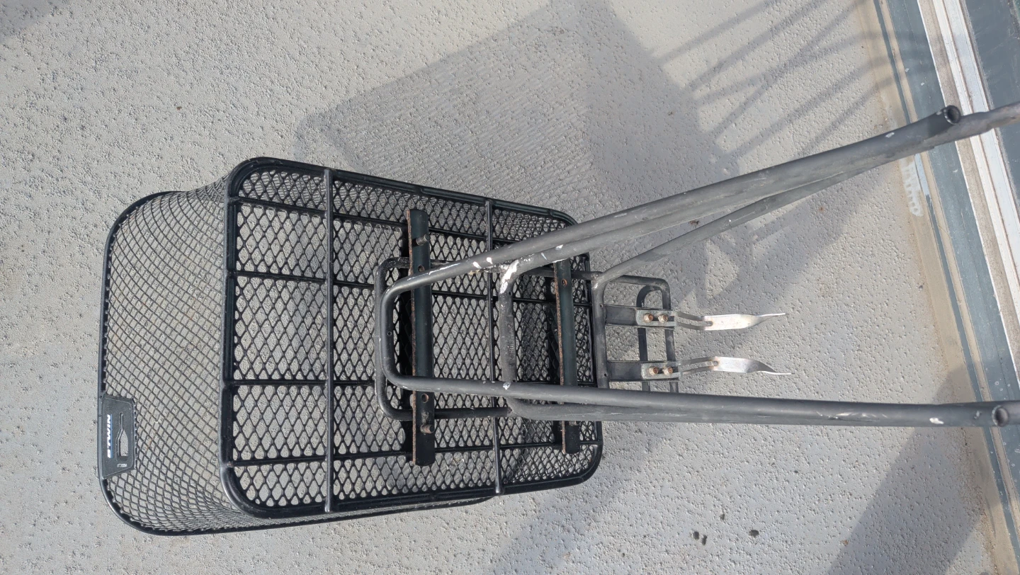 BTWIN Bicycle Basket with Rack - photo 2