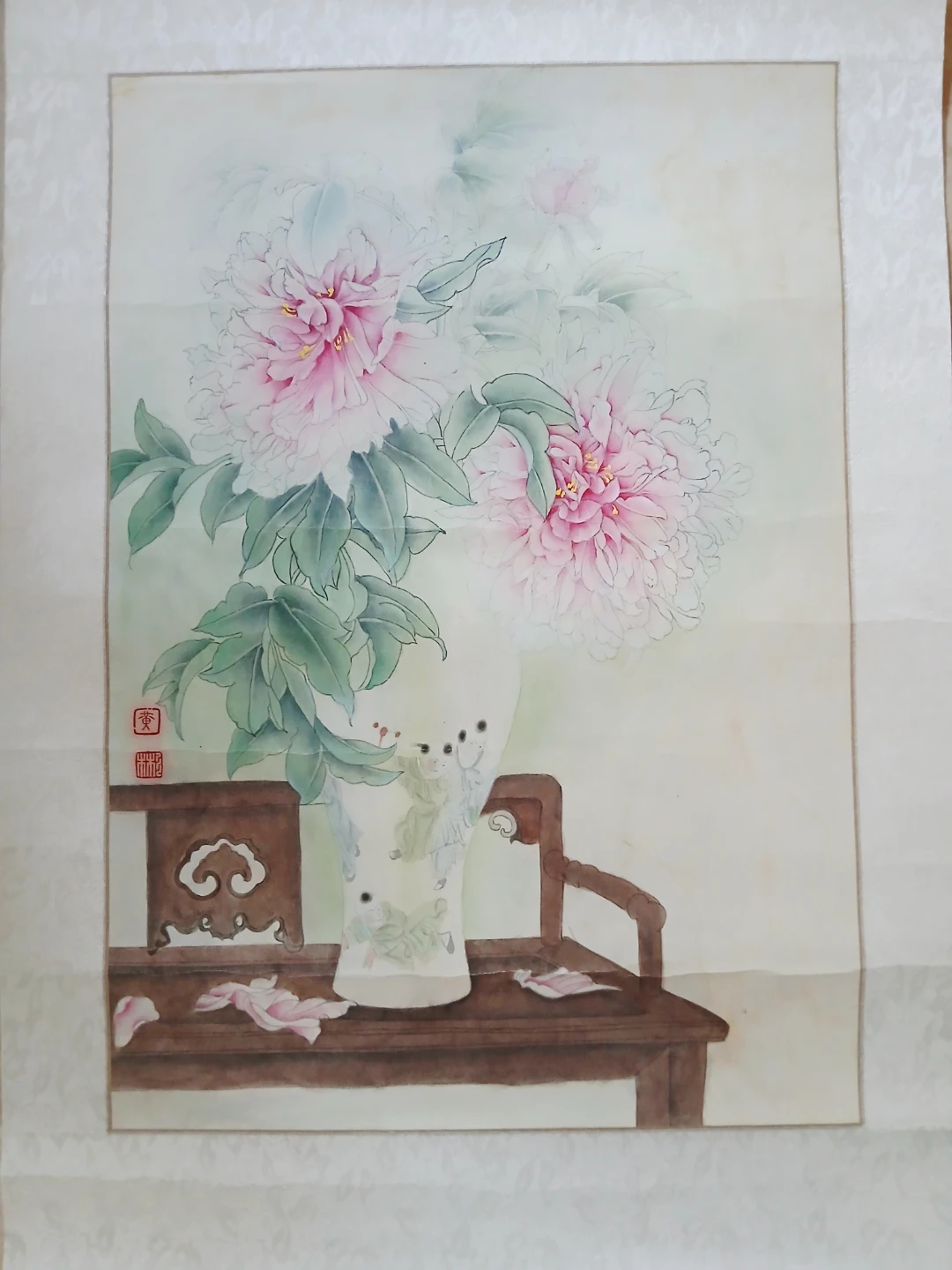 Set of 5 Traditional Chinese Paintings - photo 5