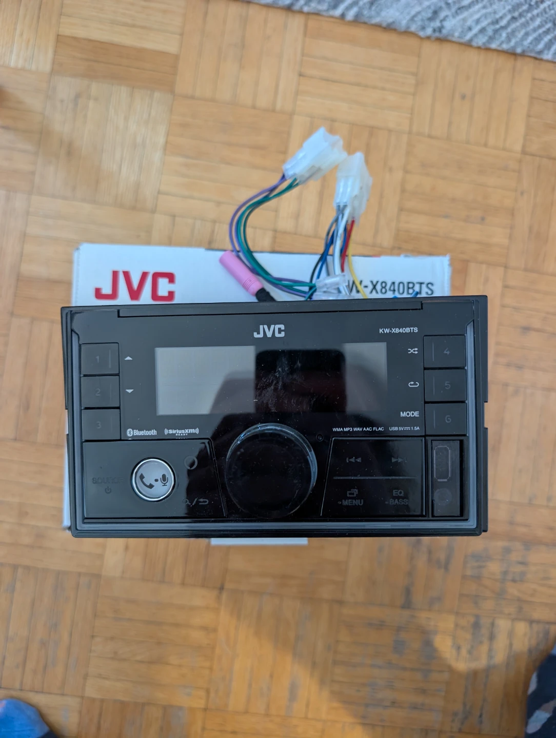 JVC KW-X840BTS Digital Media Receiver with Cables and Screw Kit - photo 3