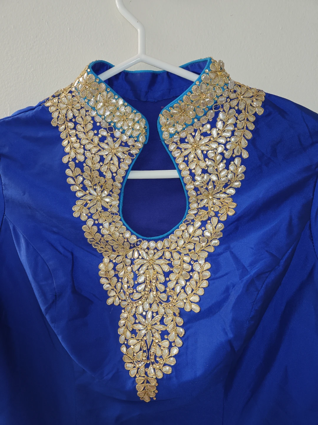 Blue Embroidered Kurti - photo 2