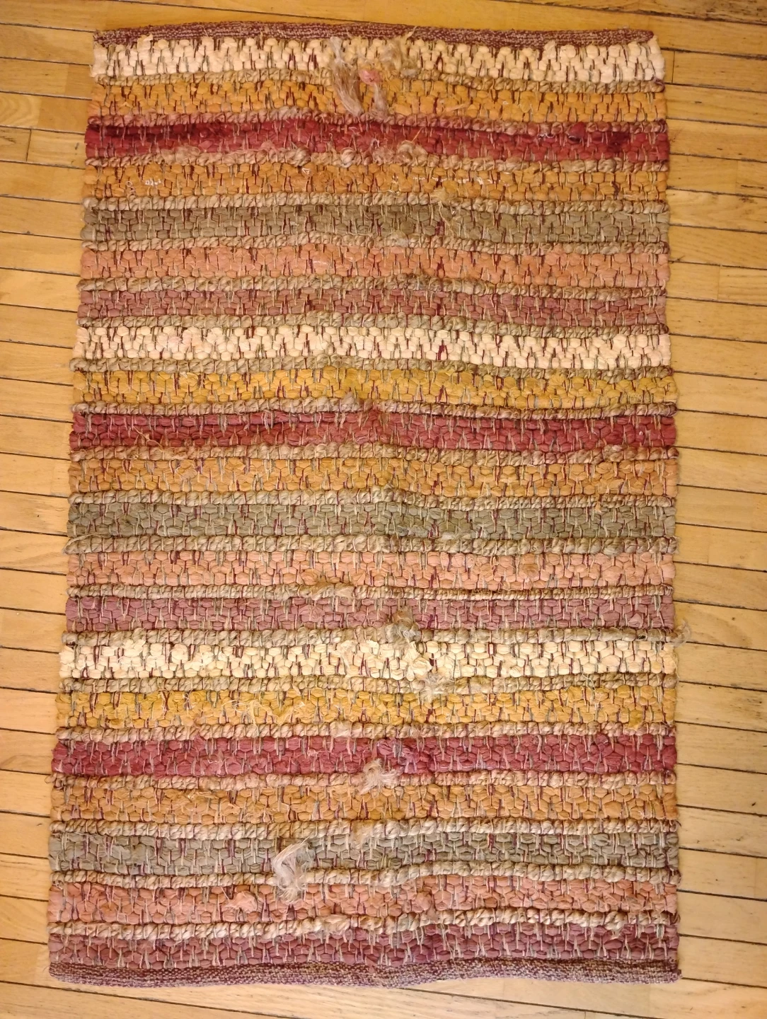 Striped Rag Rug - photo 5