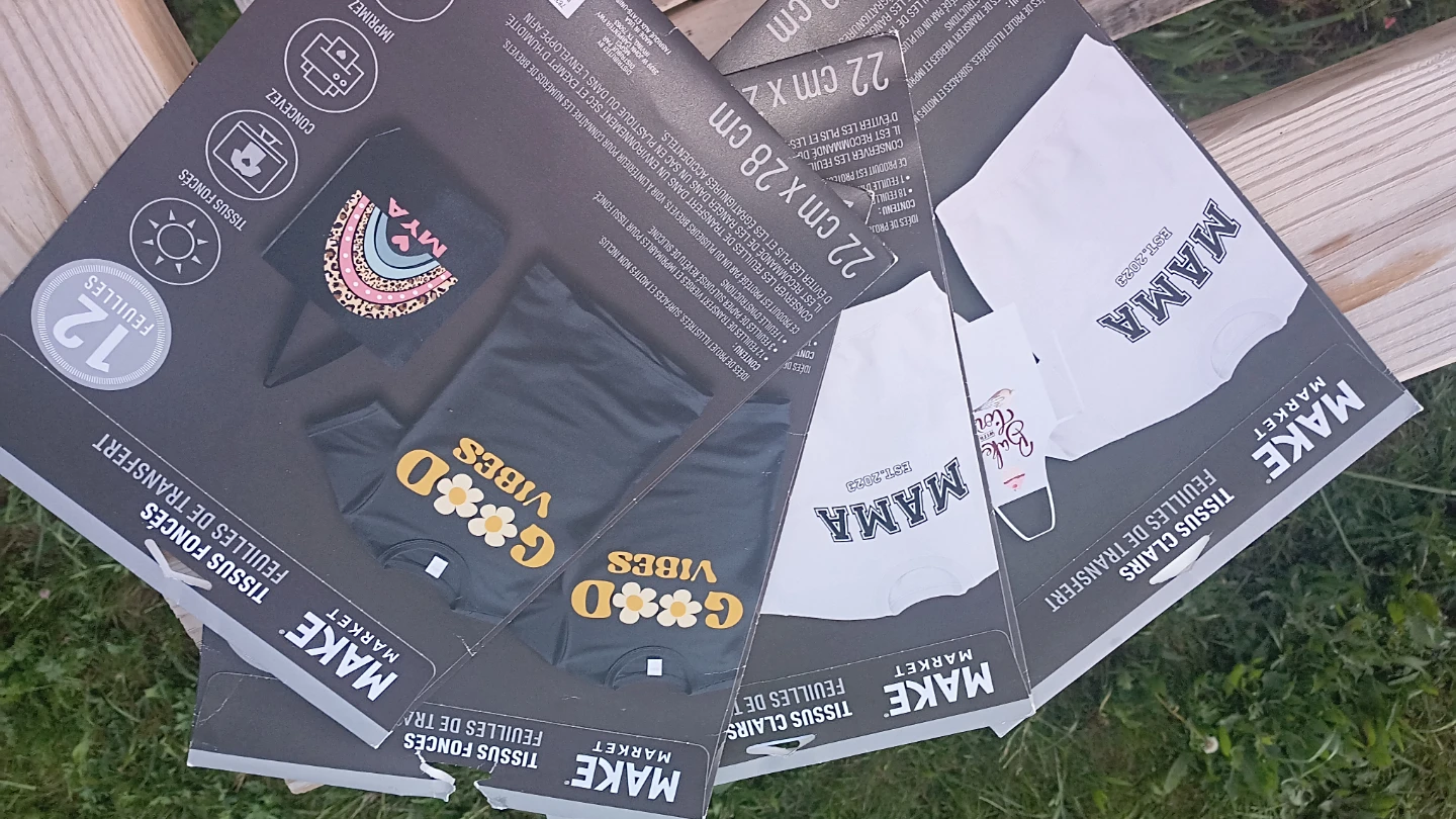 MAKE MARKET Light & Dark Fabric Transfer Sheets - photo 2