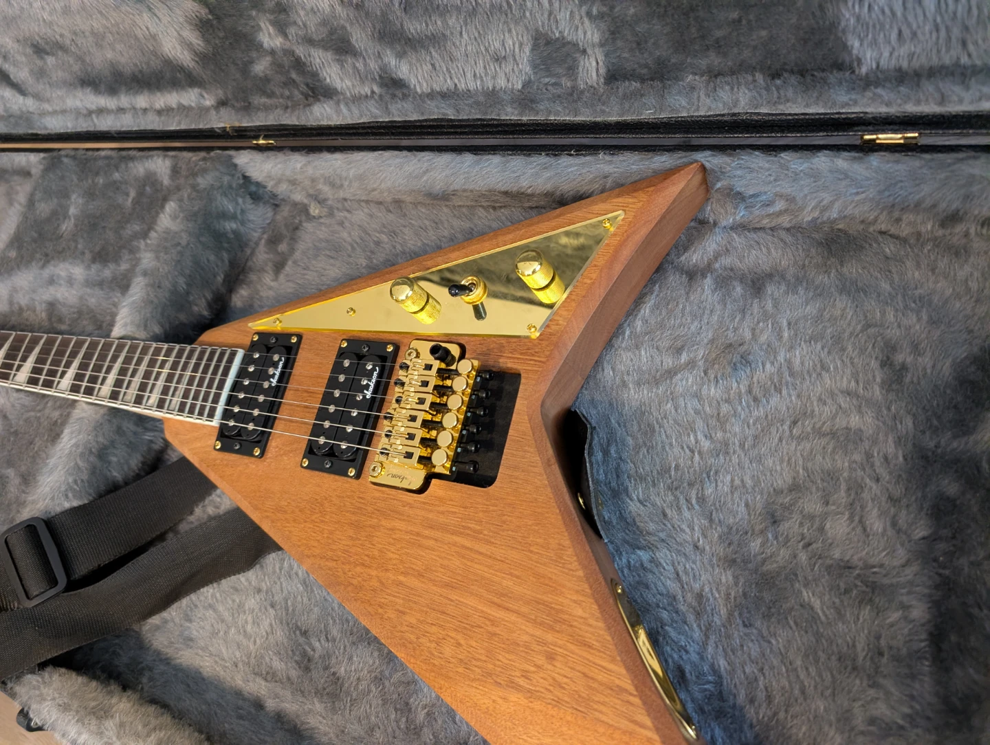 RR Jackson Flying V Electric Guitar.