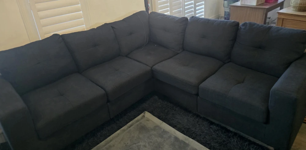Black Sectional Sofa