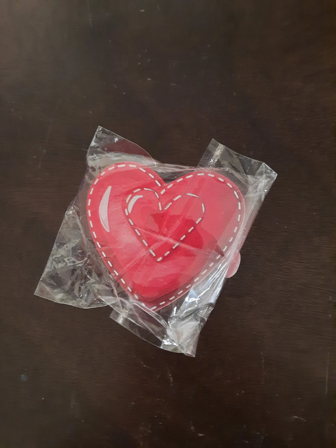 Red Heart Shaped Decoration