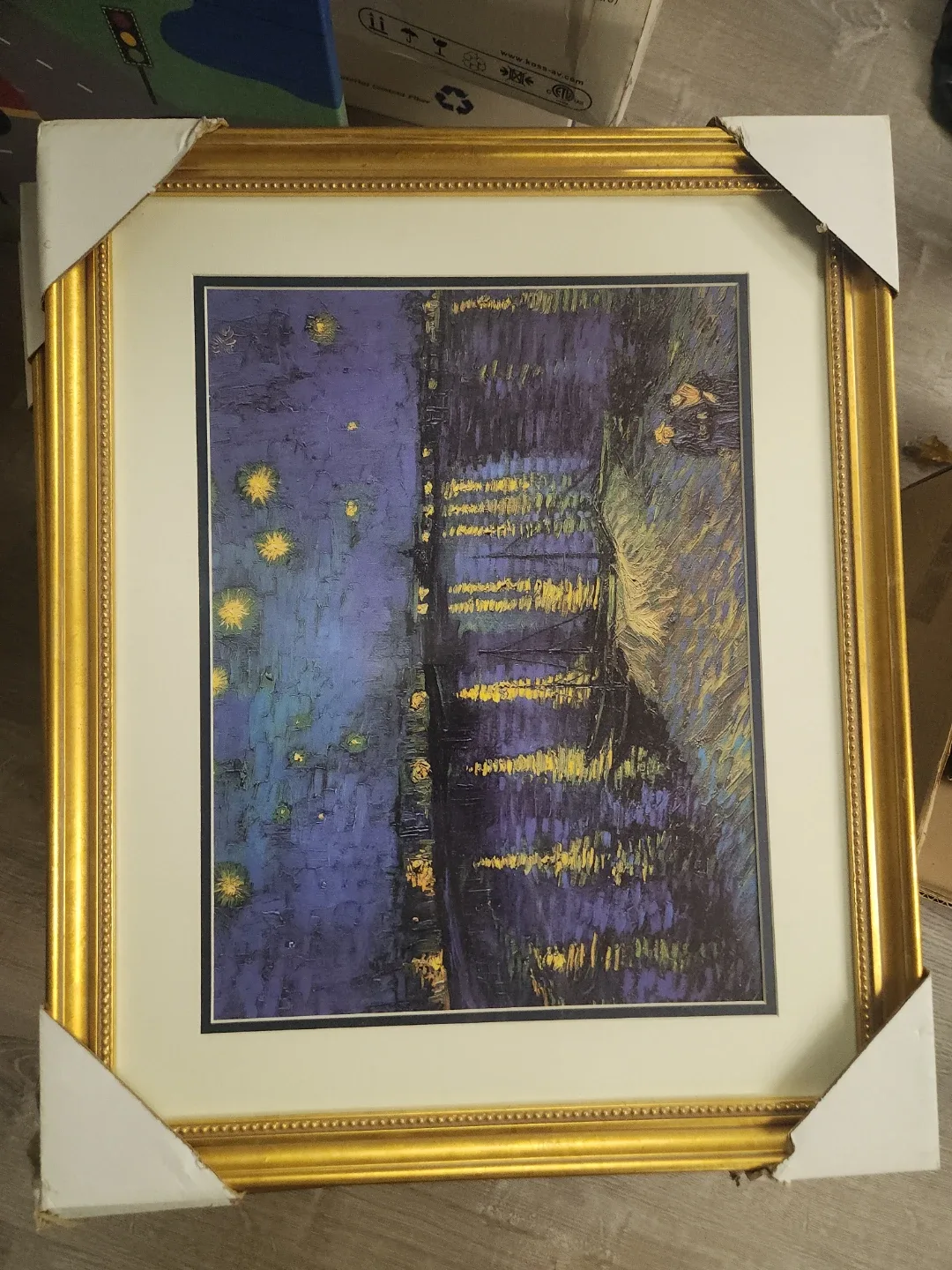 Set of 6 Gold Framed Art Prints - photo 2