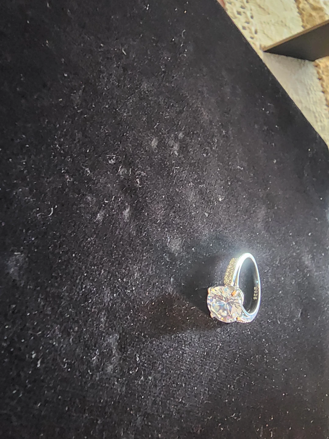 Sparkling CZ Engagement Ring - photo 4
