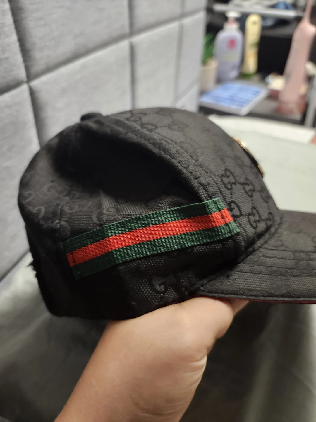 Gucci Monogram Baseball Cap