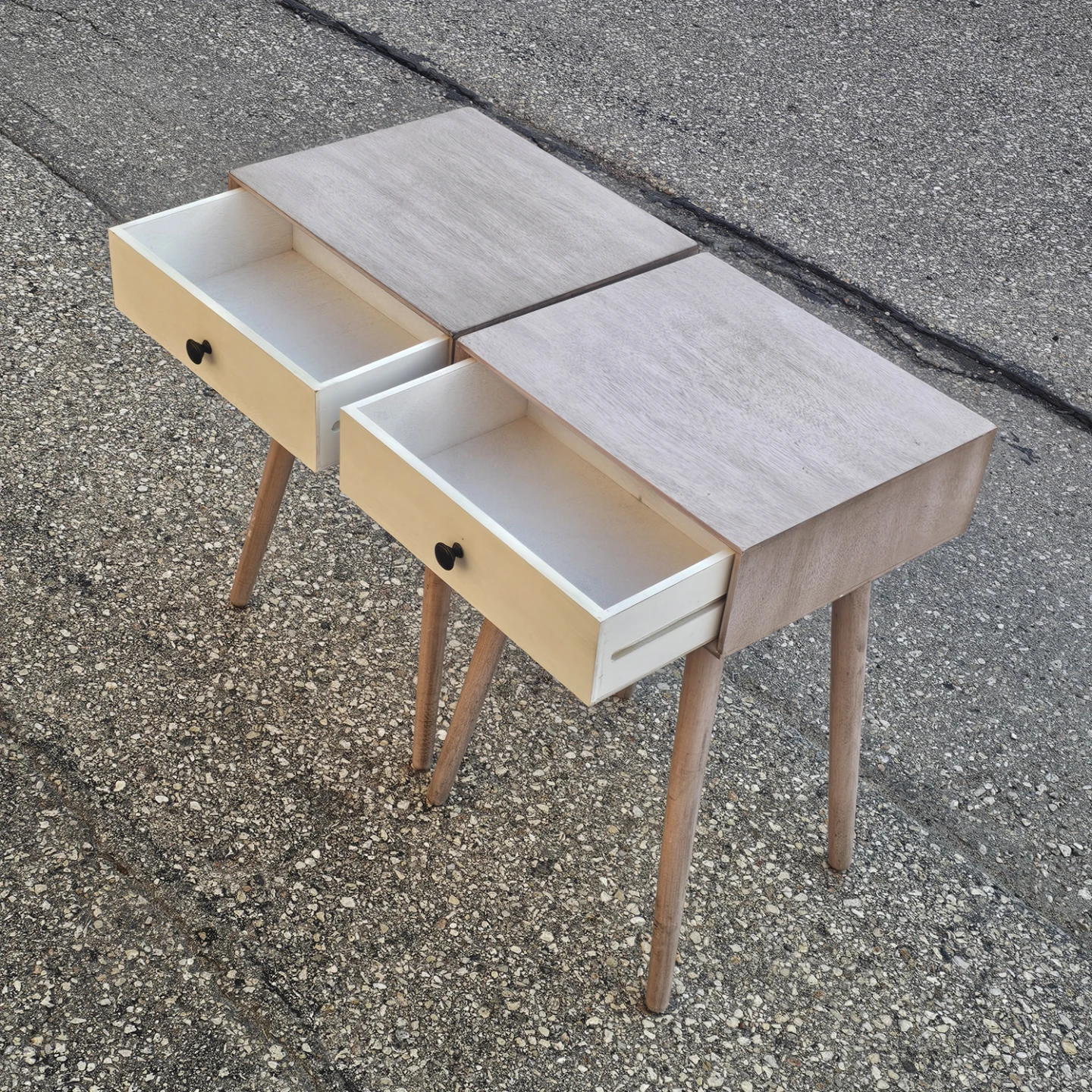 Delivery Available: 2 Bedside tables - photo 2