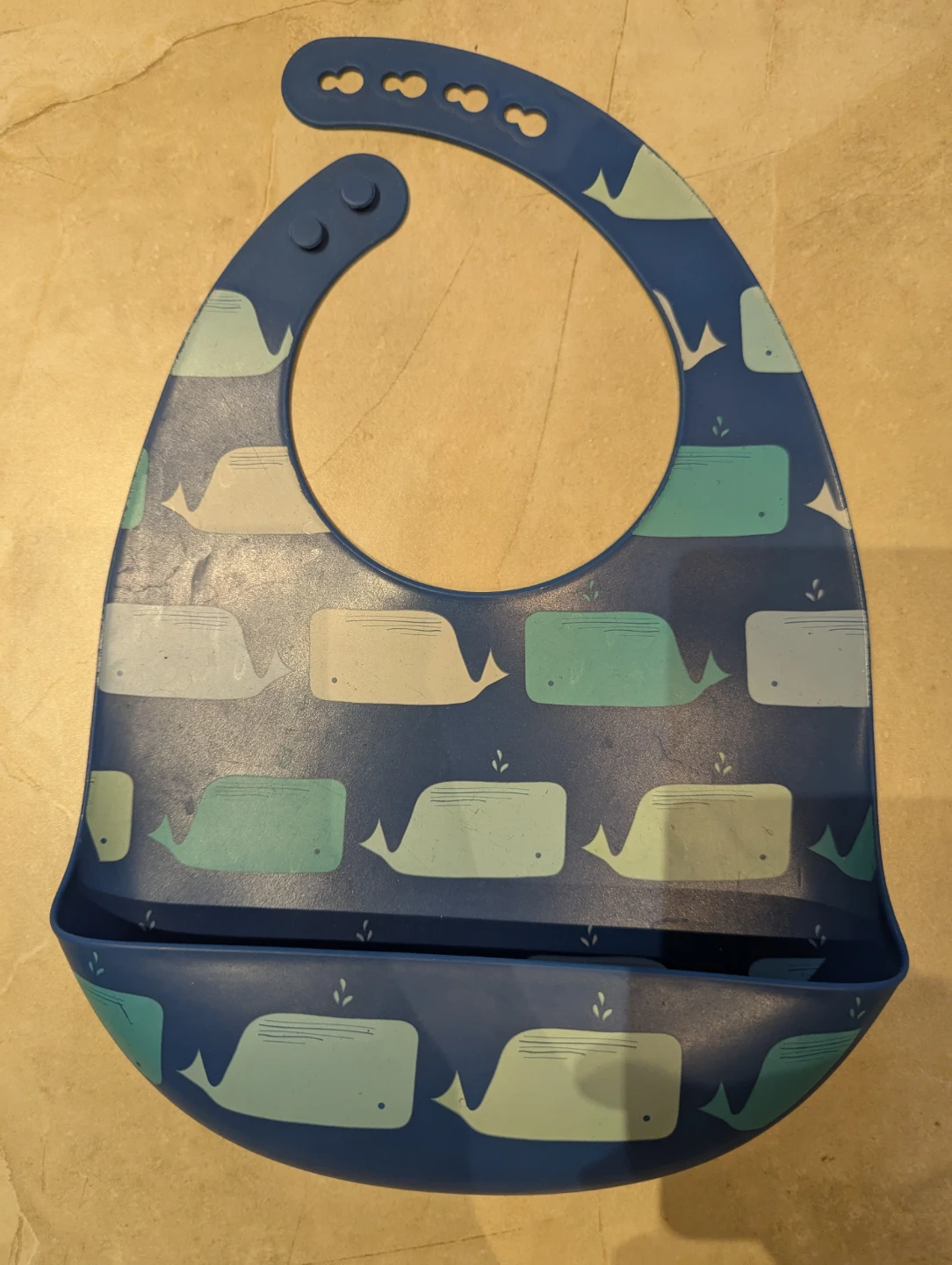 Cloud Island Silicone Baby Bib ⚽