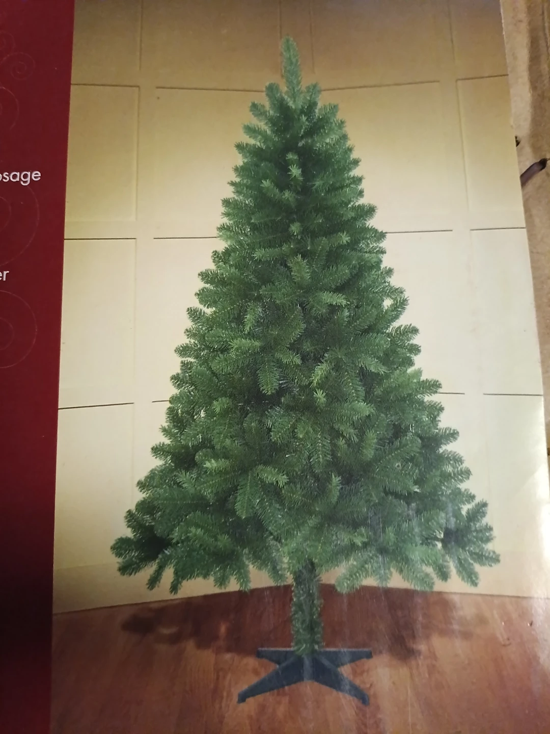 Artificial Christmas tree