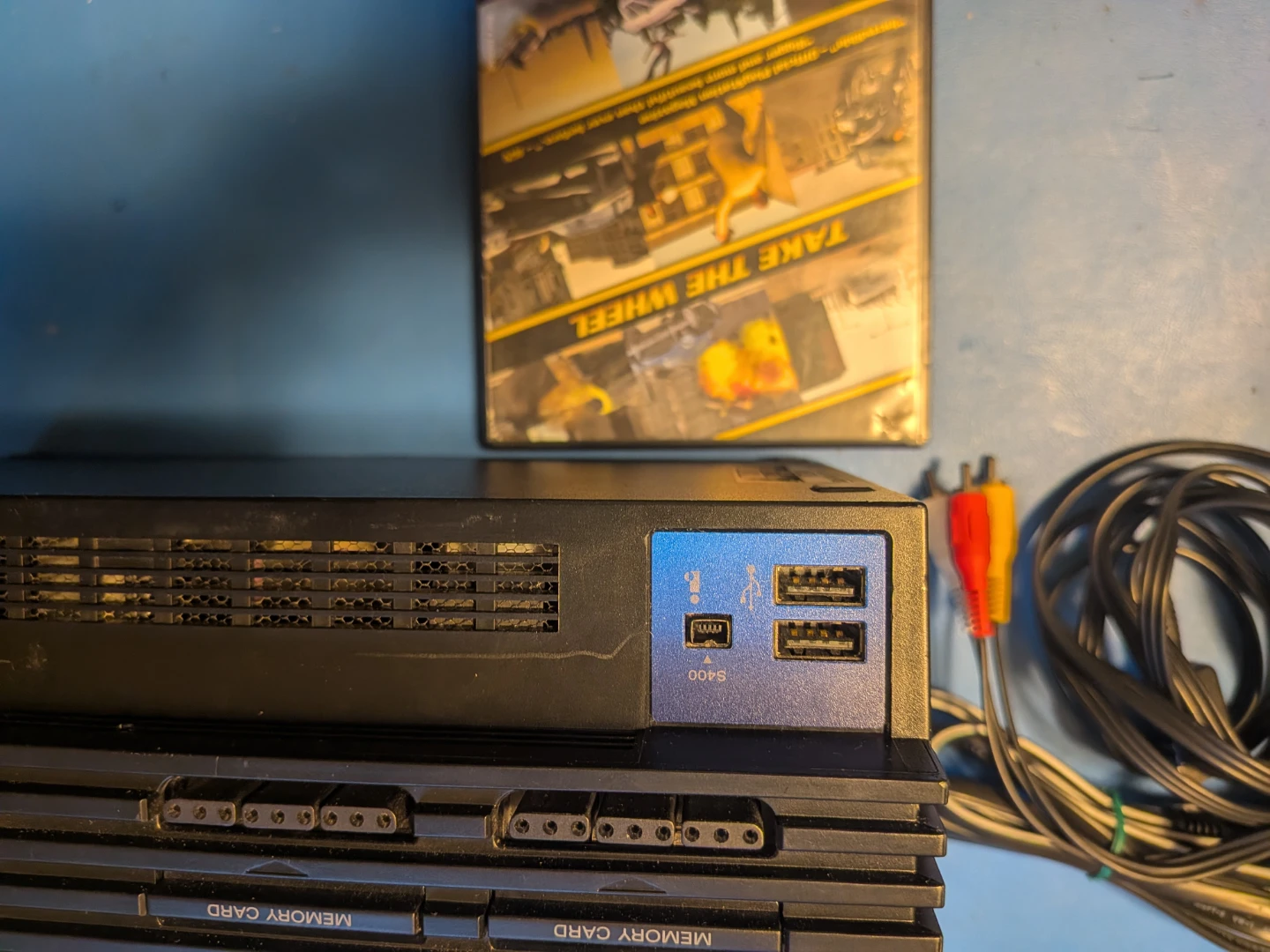 Sony Playstation 2 with game and cords - photo 4
