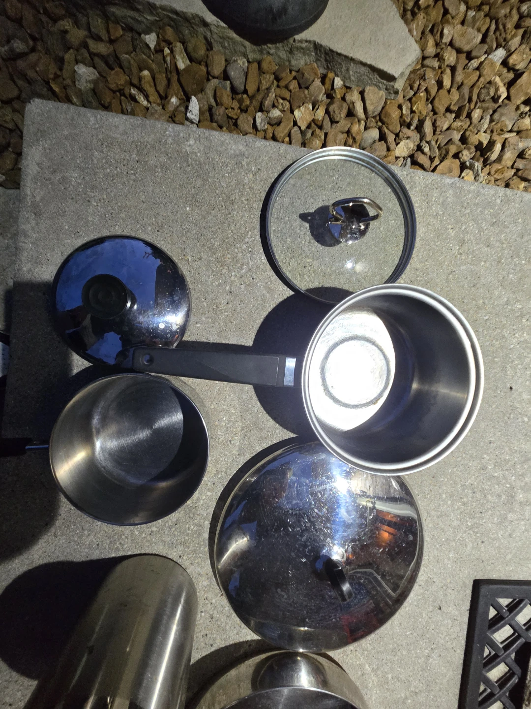 Stainless Steel Cookware Set with Lids - photo 2