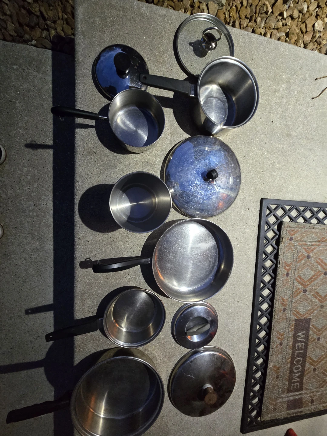 Stainless Steel Cookware Set with Lids - photo 5