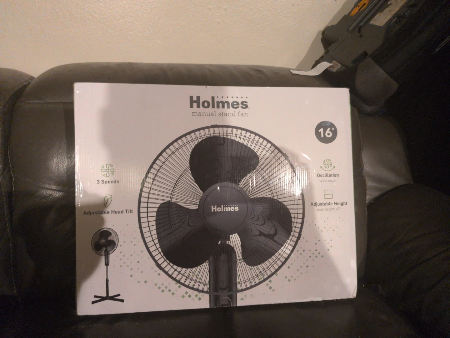 Holmes 16" Manual Stand Fan - photo 3