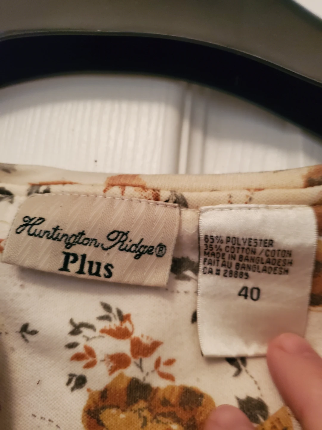 Huntington Ridge Plus Floral Shirt - photo 3