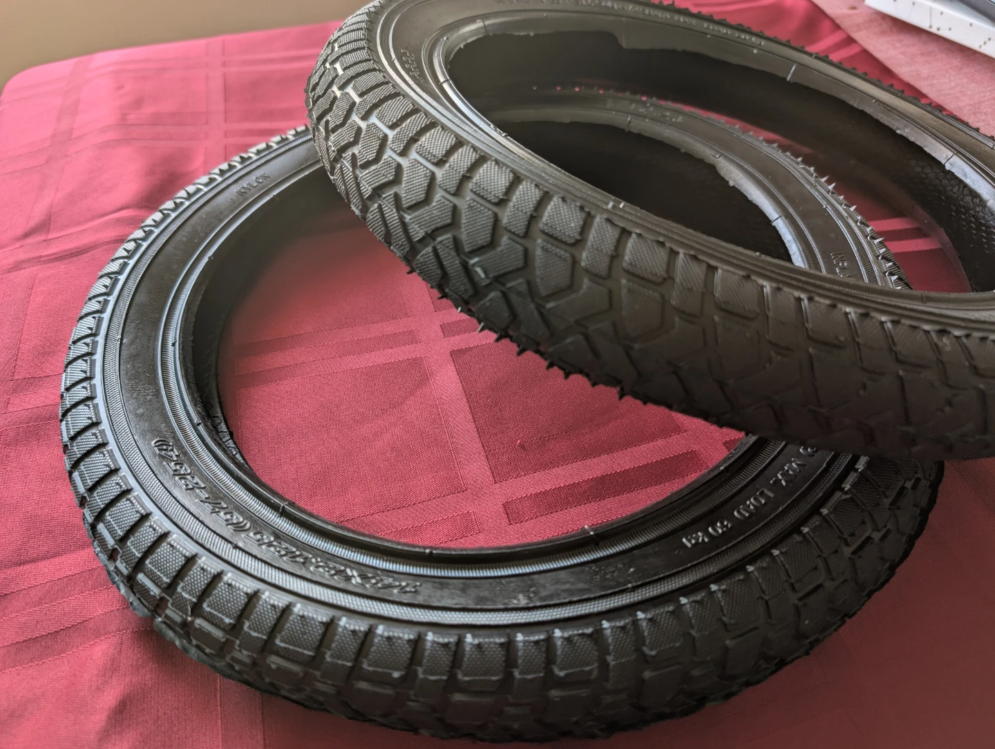 2x 14x2.125 Bicycle Tires and Inner Tubes - photo 4