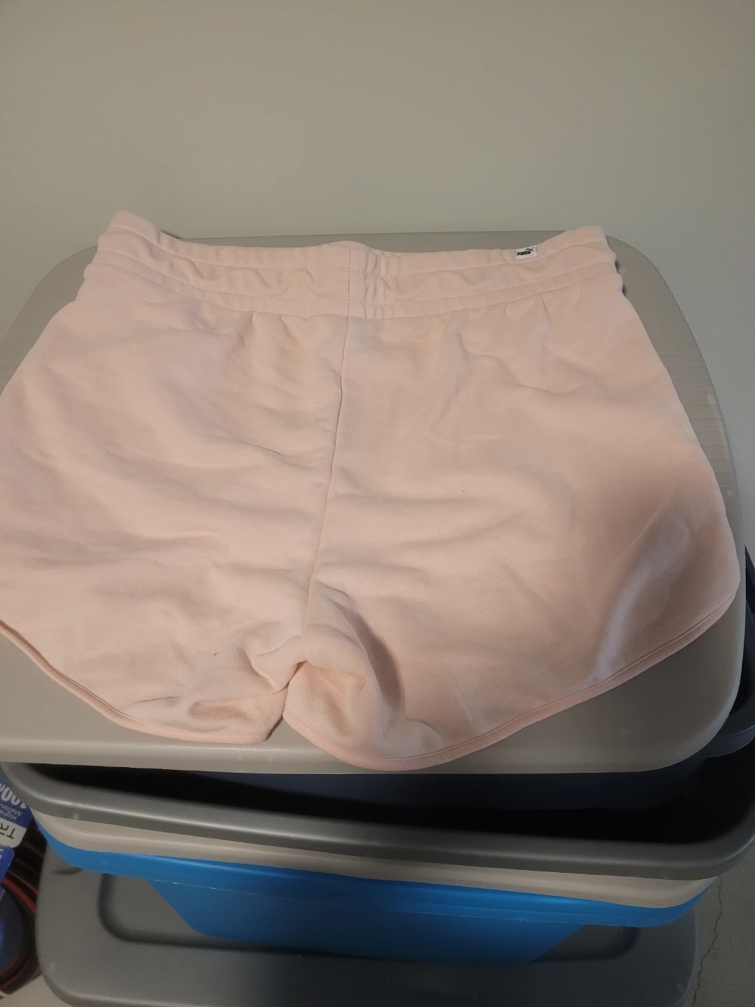Puma Pink Sweat Shorts - Size L - photo 4