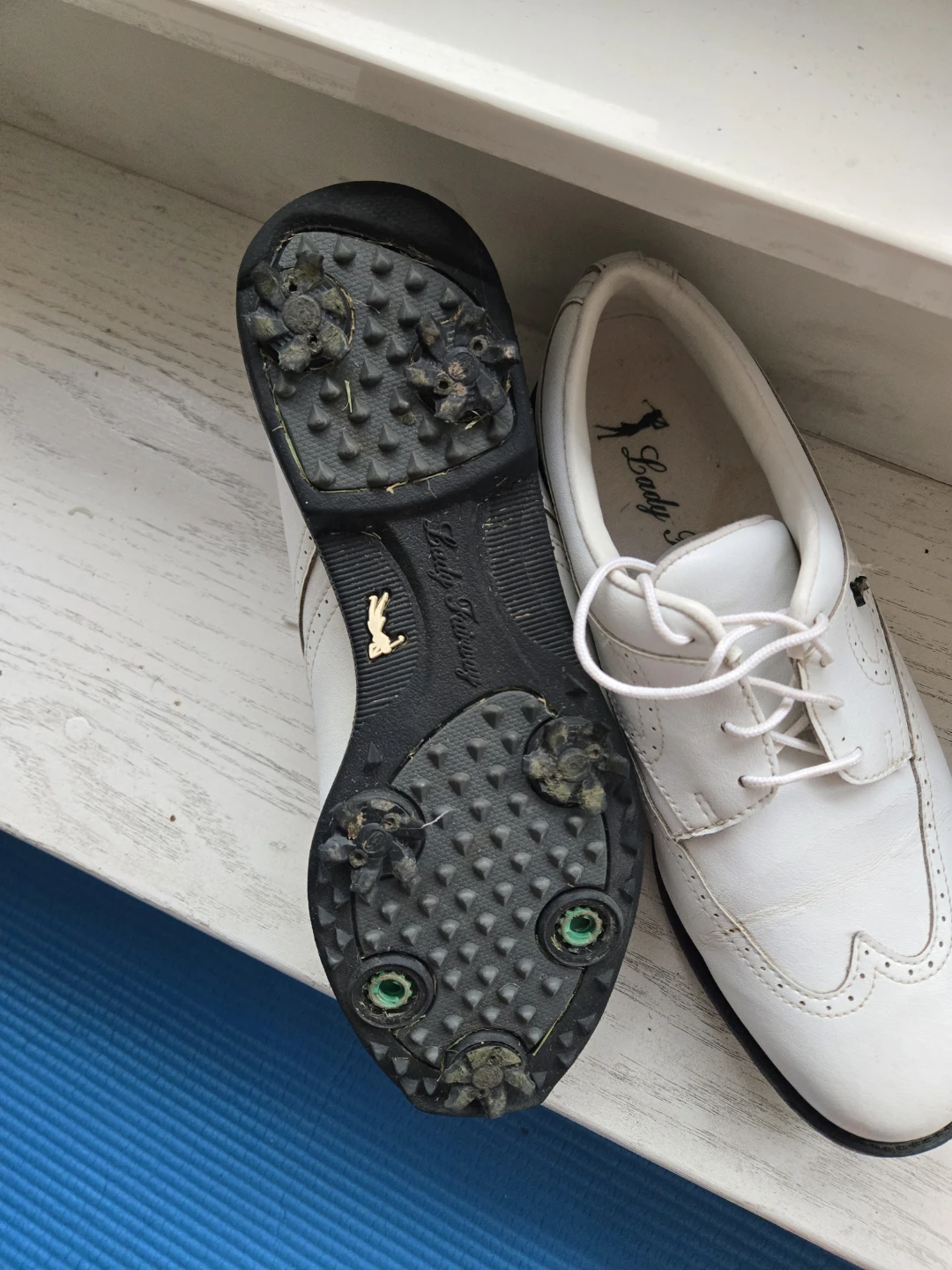 Lady Fairway Golf Shoes - White size 8 - photo 3