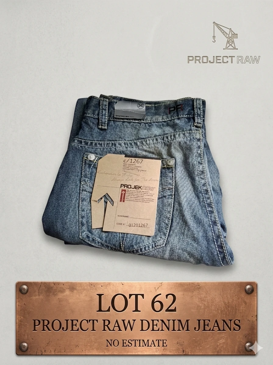 NWT Vintage PROJEK RAW Denim Collection Jeans - Men's Size 36 - photo 2