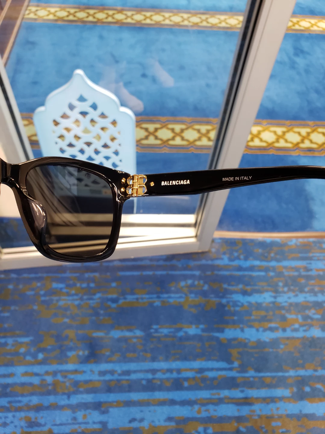 Balenciaga Sunglasses BB Logo Black valued 700$ - photo 5