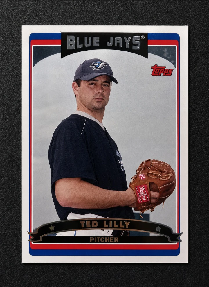 Ted Lilly Blue Jays Topps 2006 Vintage Baseball Card