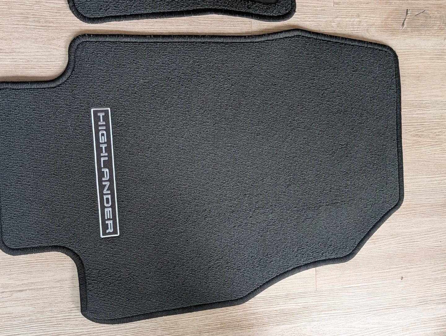 Black Floor Mats for Toyota Highlander - photo 4
