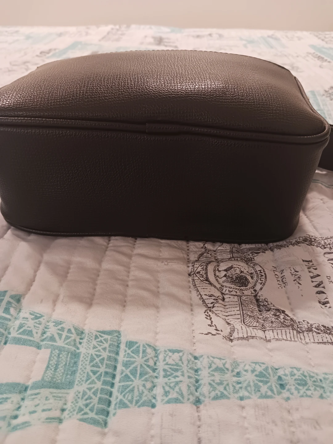 Karl Lagerfeld Paris Black Leather Crossbody Bag - photo 3