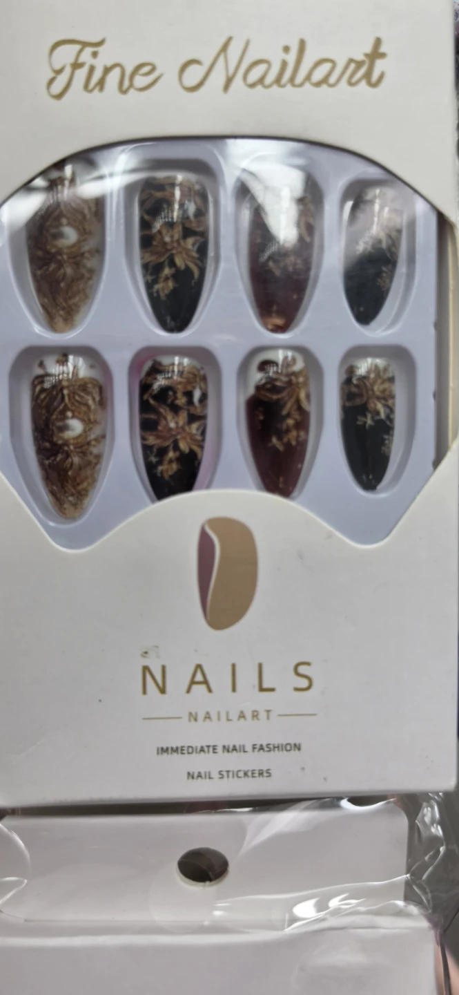 3 pretty press on nails - NIB 24 Pcs - photo 5