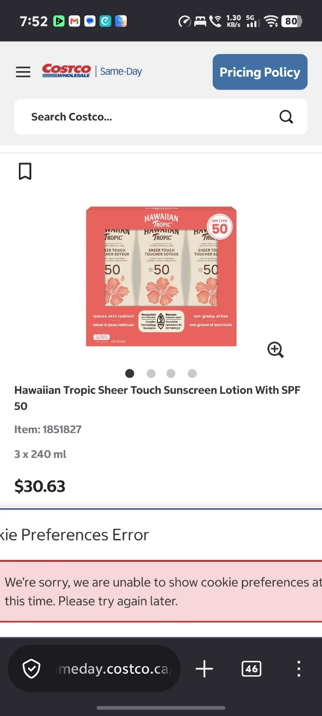 Hawaiian Tropic Sheer Touch Sunscreen Lotion SPF 50 - photo 2