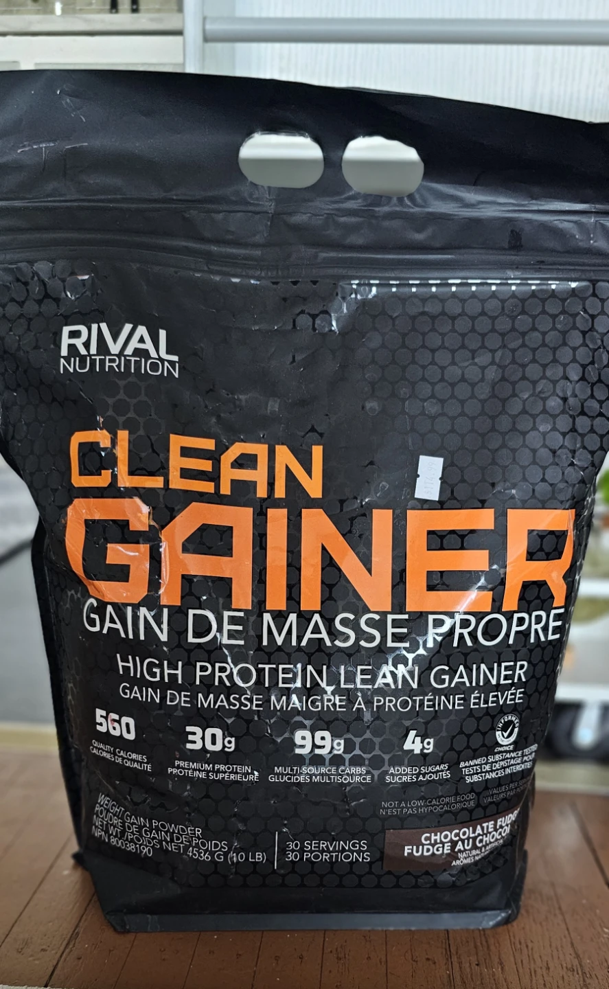 Rival Nutrition Clean Gainer - Chocolate Fudge