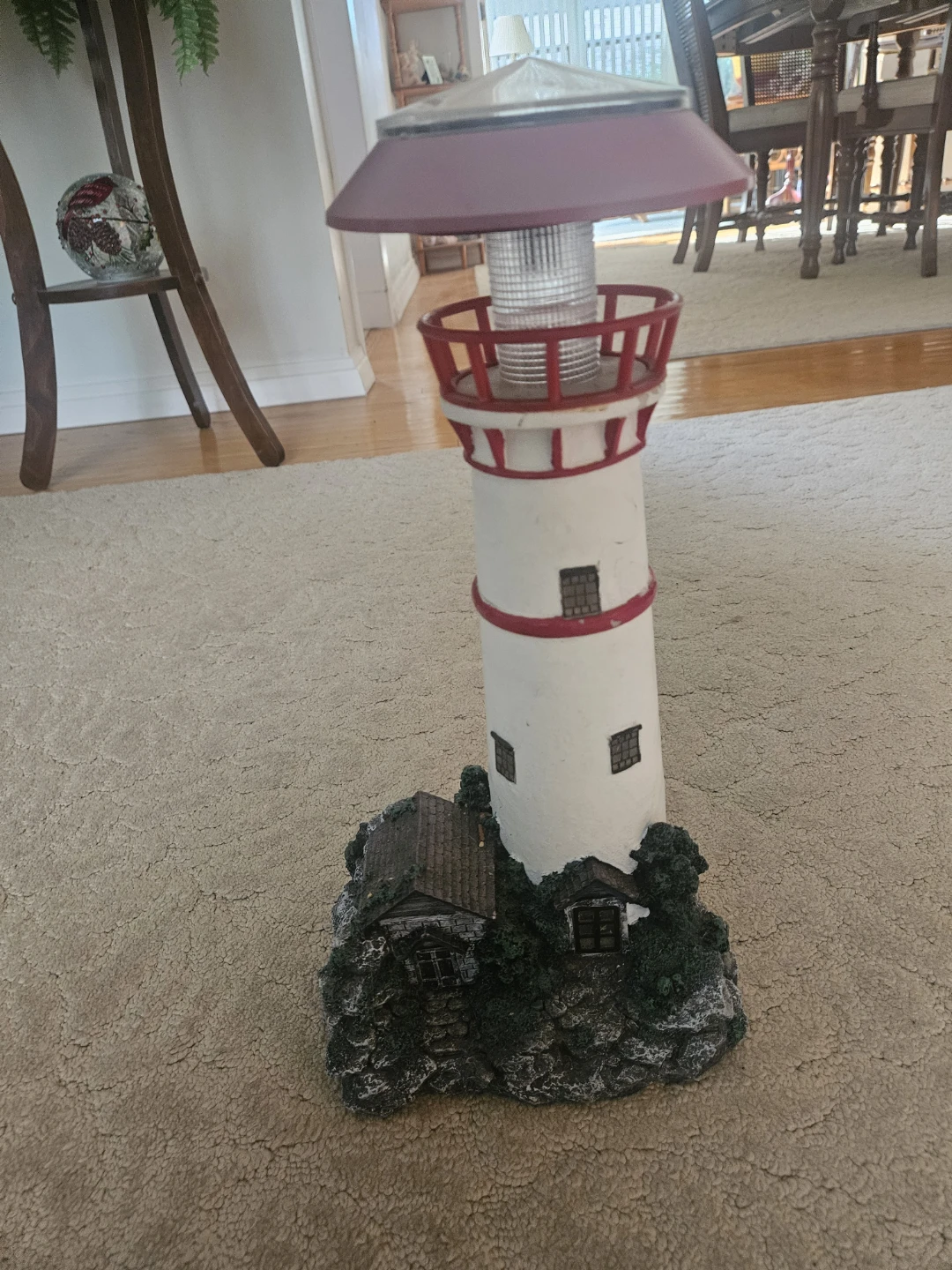 Solar Lighthouse Garden Light - photo 2
