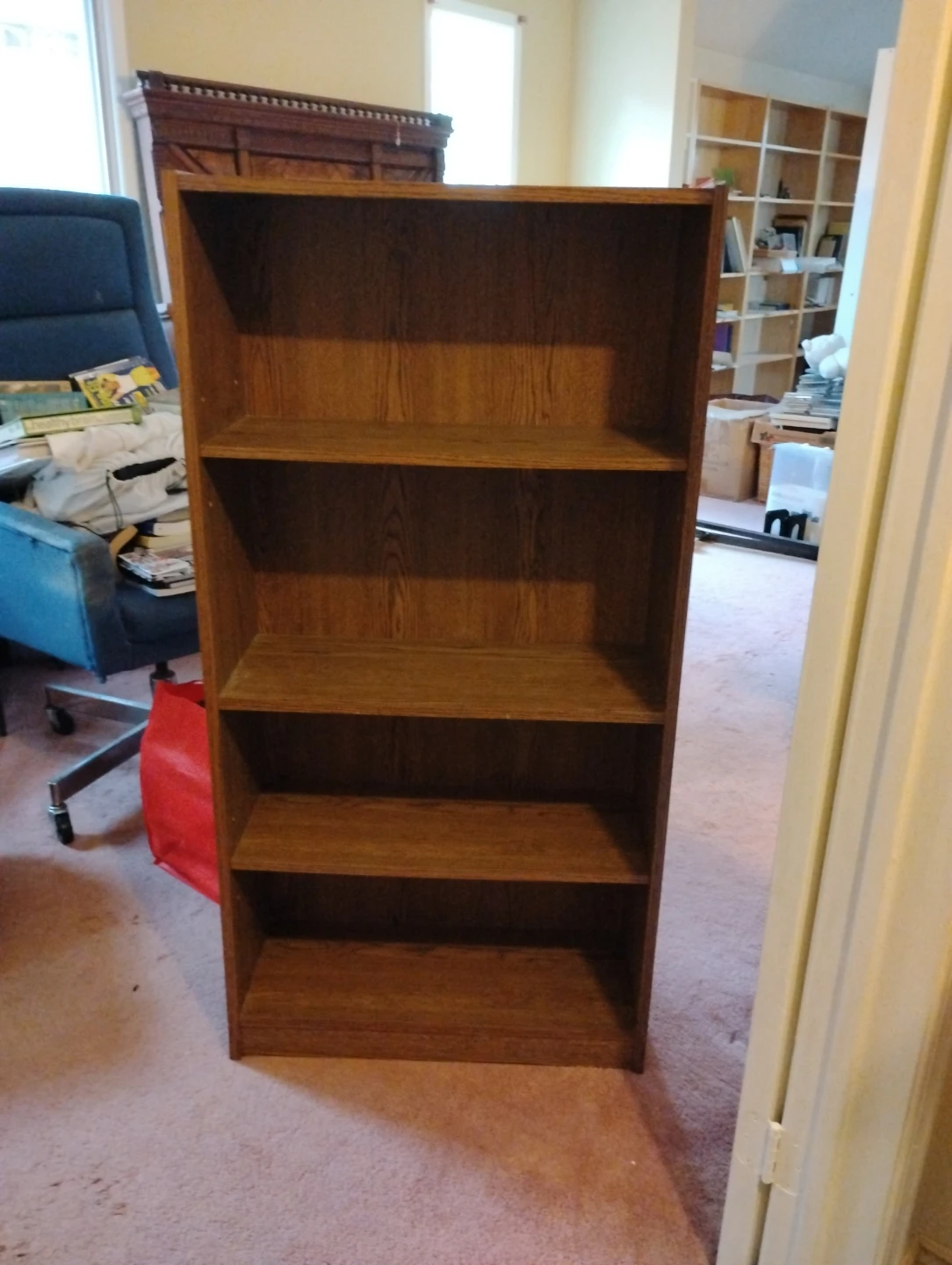 FREE 4 shelf Wooden Bookcase