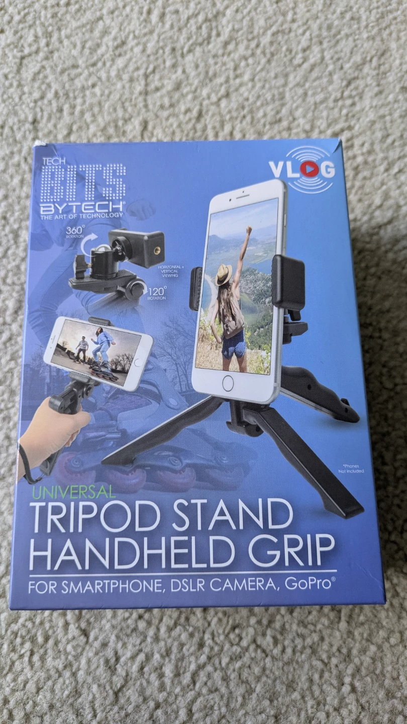 Small Tripod Stand Handheld Grip