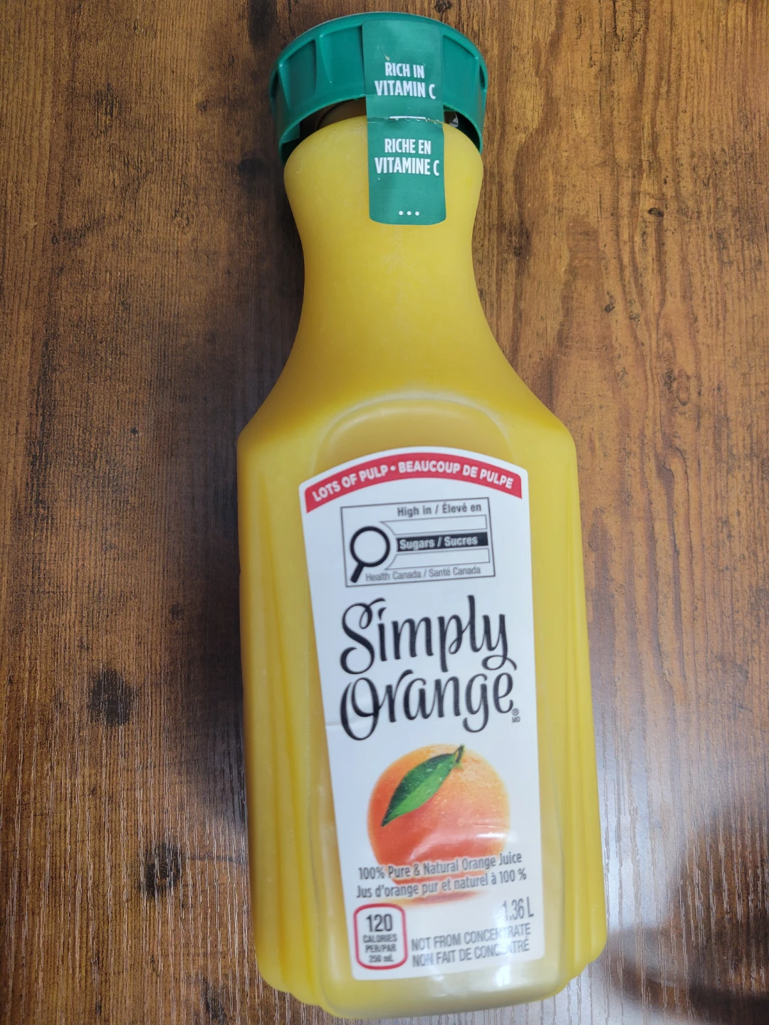 Simply Orange Juice with Pulp 1.36L