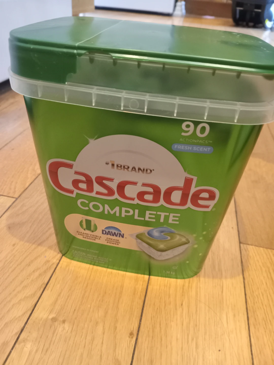 Cascade Complete ActionPacs Dishwasher Detergent (90 Count)