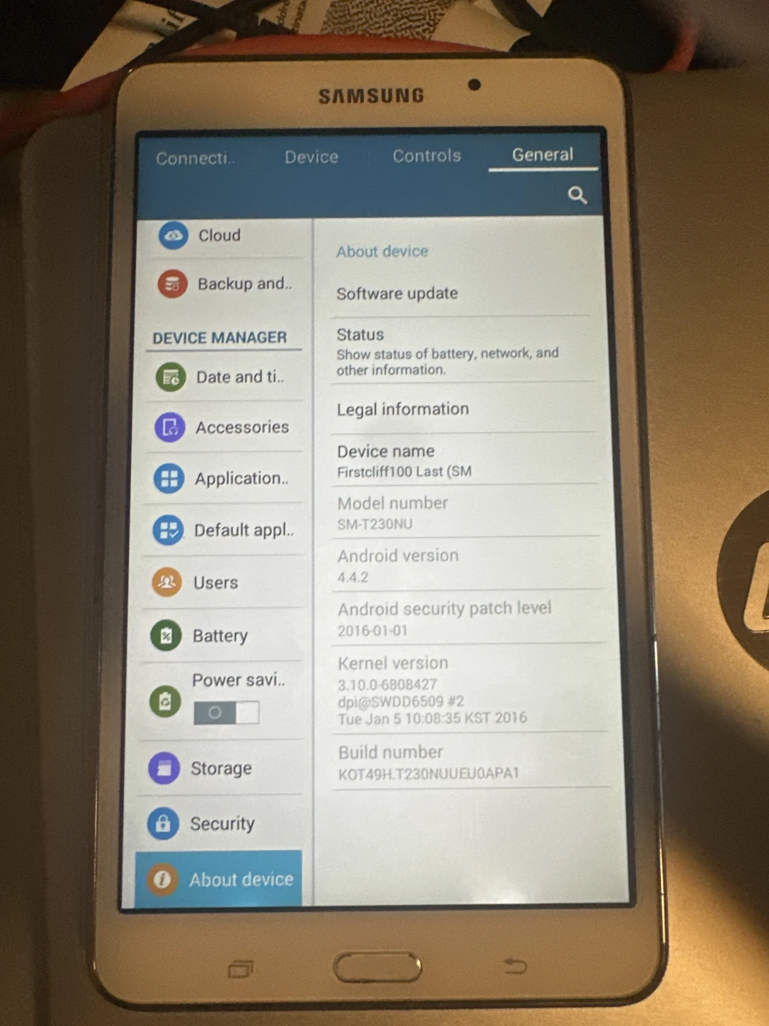 Samsung Galaxy Tab 3 Lite 7.0