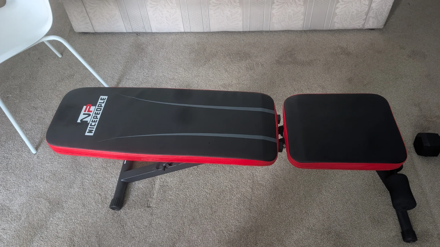 Adjustable bench and dumbbells - photo 3