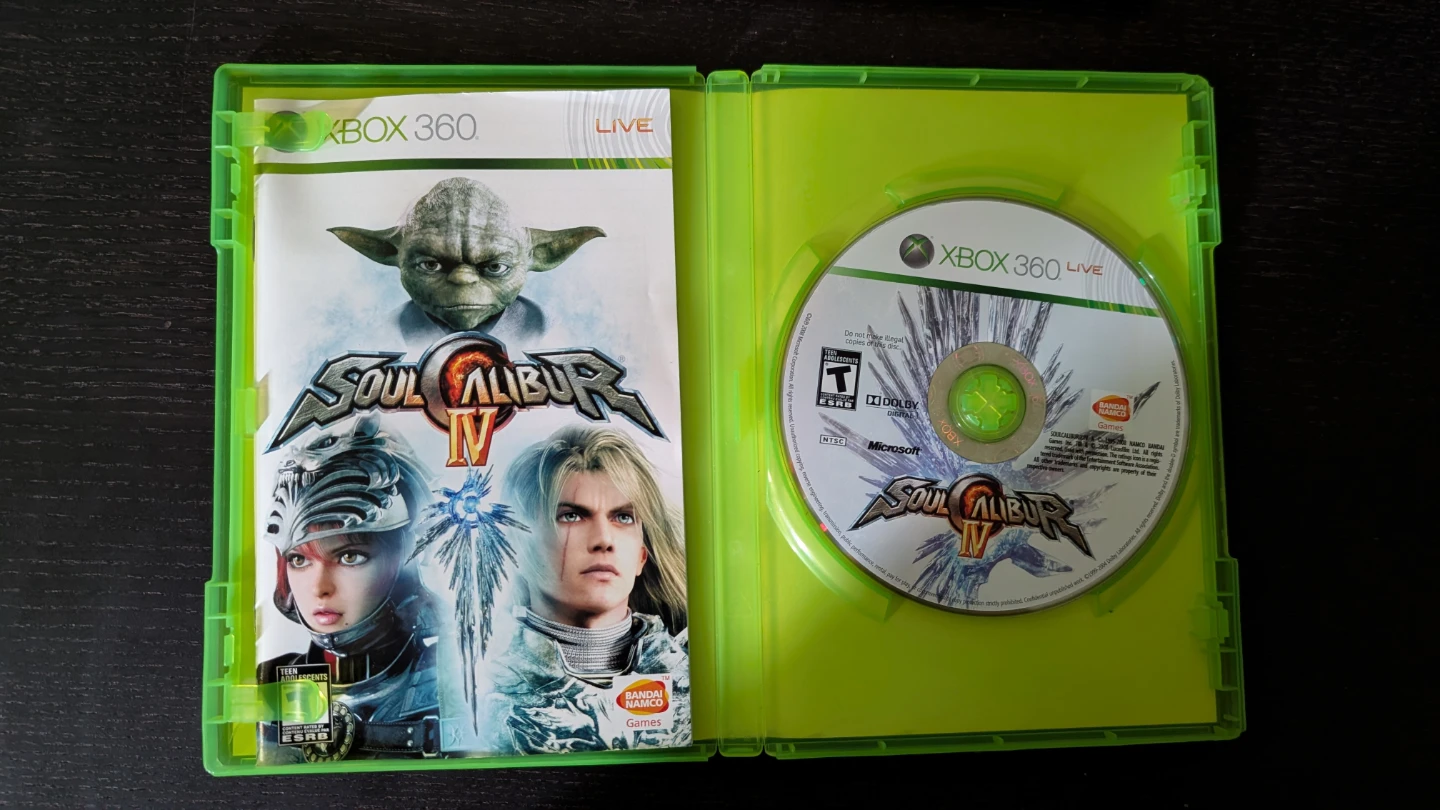 Soul Calibur IV 4 (Microsoft Xbox 360, 2008) CIB - photo 3