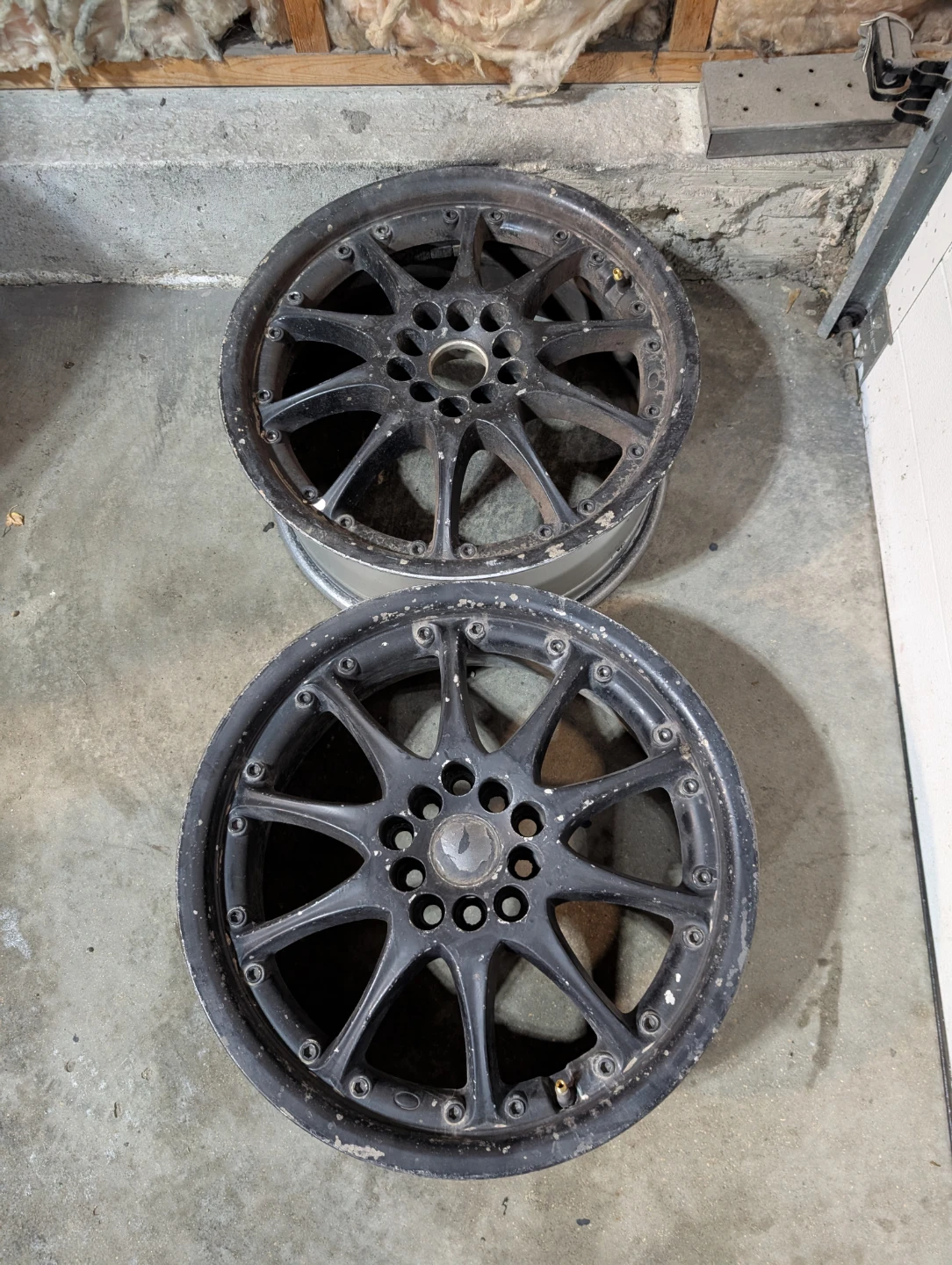 (2)-17 Inch Rims Multifi Rims 5x100 and 5x114.3