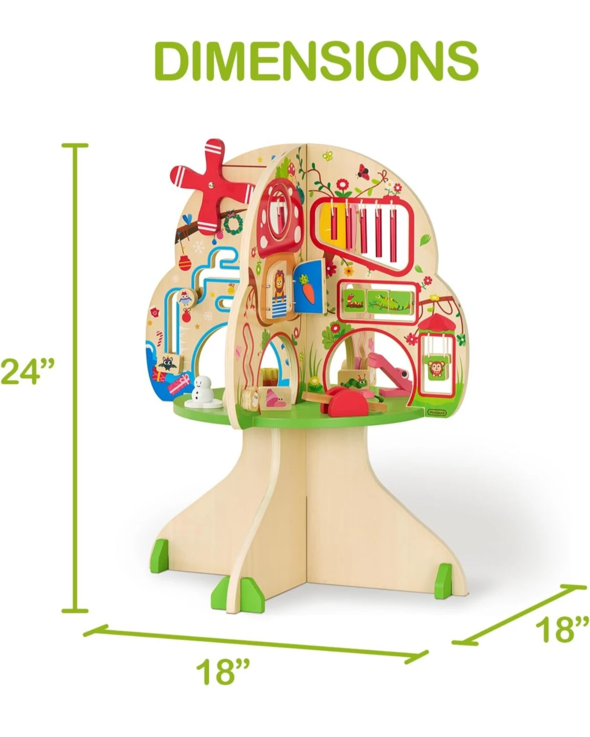 Wooden Activity Treehouse Toy - photo 5