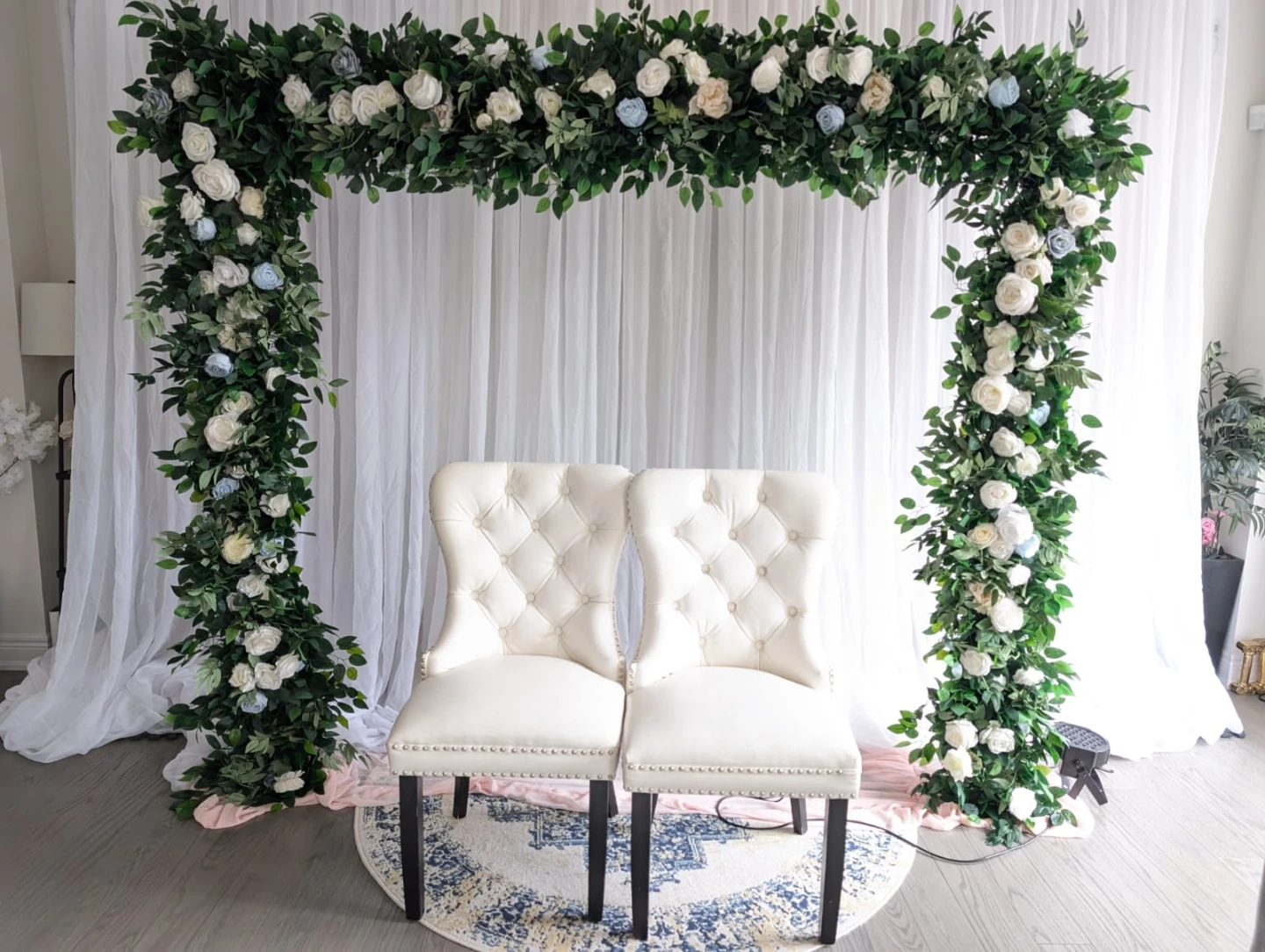 Bride and groom chair