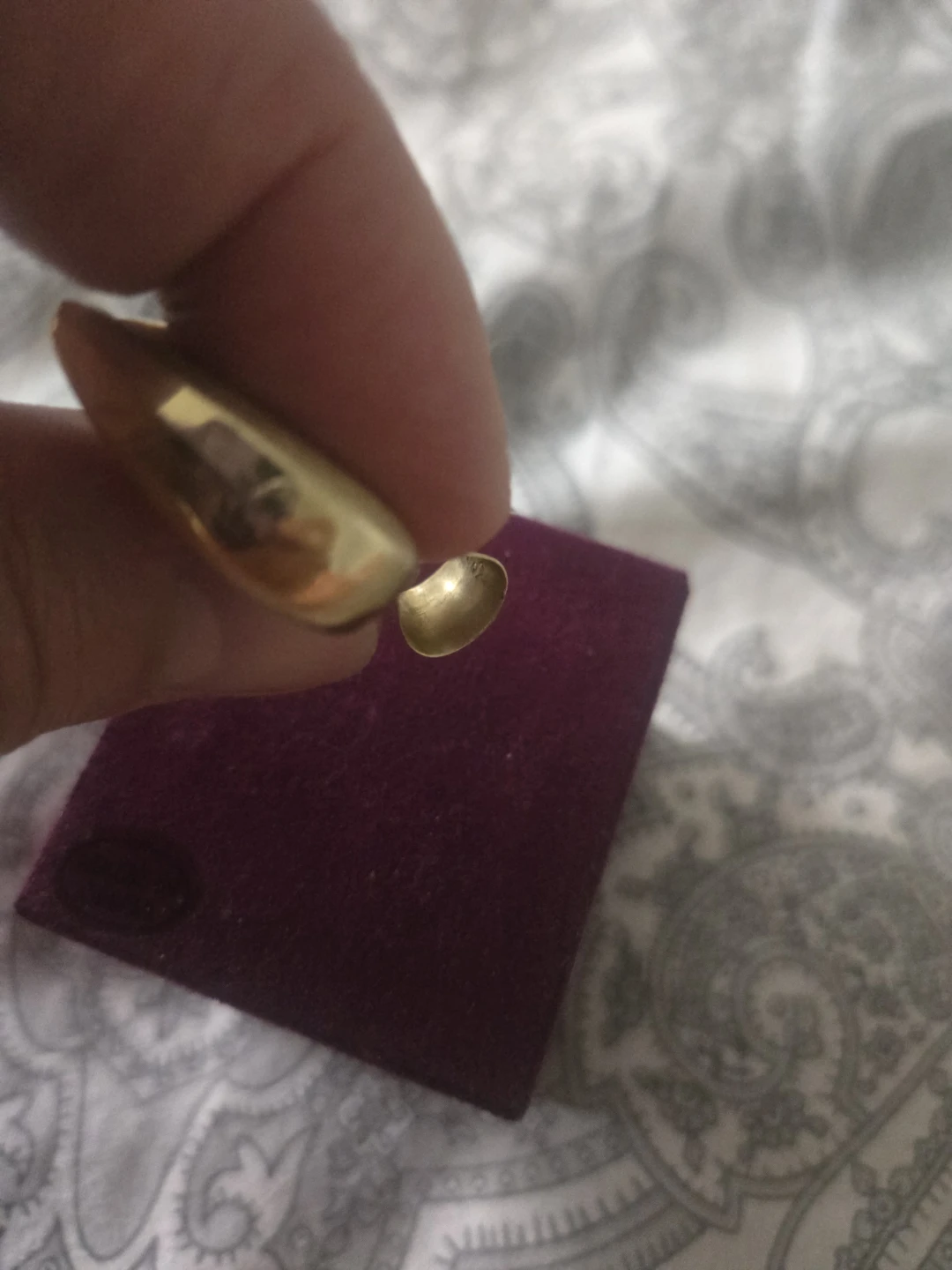 Gold Heart Pendant 18k - photo 4