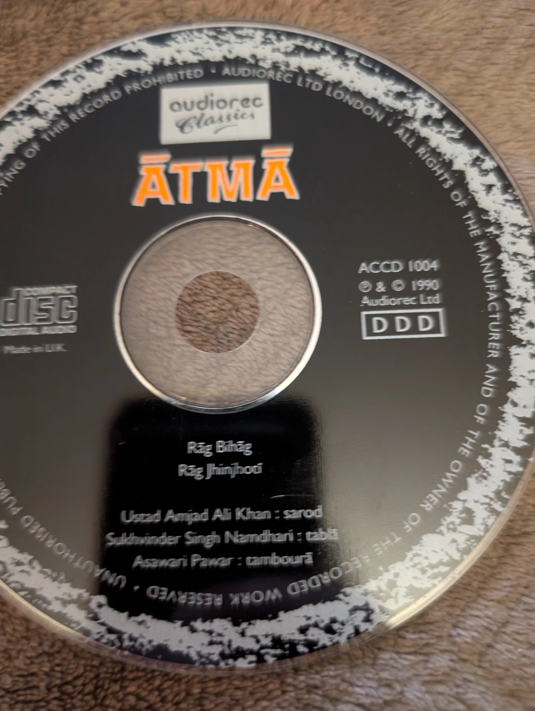 4 CDs: Nusrat Fateh Ali Khan, Atma, DMP, Mick St. Clair - photo 4